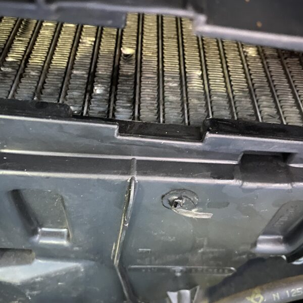 Citroen Xsara elpárologtató, tisztítás után